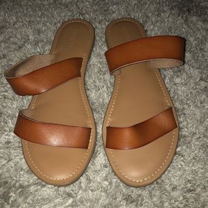 Brown sandals